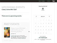 Tablet Screenshot of caseyjonesminigolf.ticketleap.com