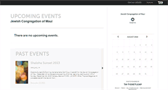 Desktop Screenshot of mauijews.ticketleap.com