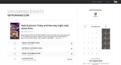 Desktop Screenshot of blackmalestrippers.ticketleap.com