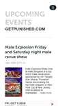 Mobile Screenshot of blackmalestrippers.ticketleap.com