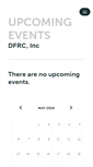 Mobile Screenshot of dfrc.ticketleap.com