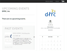 Tablet Screenshot of dfrc.ticketleap.com
