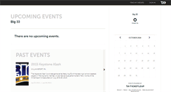 Desktop Screenshot of big33tickets.ticketleap.com