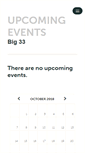 Mobile Screenshot of big33tickets.ticketleap.com