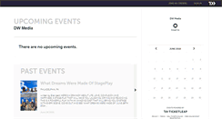 Desktop Screenshot of dwmedia.ticketleap.com