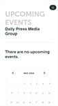 Mobile Screenshot of dailypress.ticketleap.com