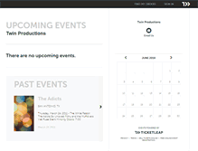 Tablet Screenshot of httptwinproductionstexas.ticketleap.com