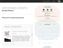 Tablet Screenshot of noideafestival.ticketleap.com