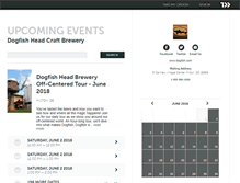Tablet Screenshot of dogfishheadbrewery.ticketleap.com