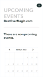 Mobile Screenshot of bestevermagic.ticketleap.com