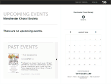 Tablet Screenshot of mcsnh.ticketleap.com