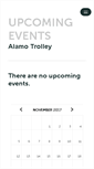 Mobile Screenshot of alamotrolley.ticketleap.com