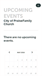 Mobile Screenshot of cityofpraisefc.ticketleap.com