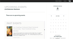 Desktop Screenshot of lifeextensionseminars.ticketleap.com