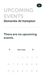 Mobile Screenshot of dementiaathampton.ticketleap.com