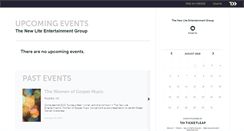 Desktop Screenshot of newliteentertainment.ticketleap.com