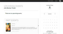 Desktop Screenshot of johnbeasleytheater.ticketleap.com