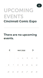 Mobile Screenshot of cincinnaticomicexpo.ticketleap.com