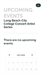 Mobile Screenshot of lbcc.ticketleap.com