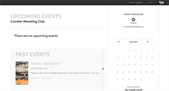 Desktop Screenshot of cavalier.ticketleap.com