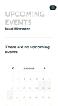 Mobile Screenshot of madmonster.ticketleap.com