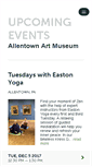 Mobile Screenshot of allentownartmuseum.ticketleap.com