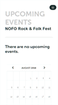 Mobile Screenshot of nofo.ticketleap.com