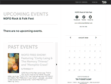 Tablet Screenshot of nofo.ticketleap.com