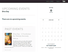 Tablet Screenshot of divaday.ticketleap.com