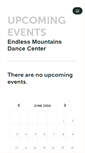 Mobile Screenshot of endlessmountainsdancecenter.ticketleap.com