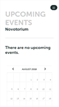 Mobile Screenshot of novotorium.ticketleap.com