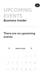 Mobile Screenshot of businessinsider.ticketleap.com