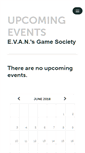Mobile Screenshot of evansgame.ticketleap.com