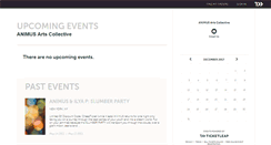 Desktop Screenshot of animus.ticketleap.com