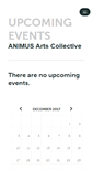 Mobile Screenshot of animus.ticketleap.com