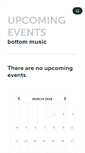 Mobile Screenshot of bottommusic.ticketleap.com