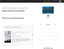 Tablet Screenshot of kaseys-kitchen-and-cocktails.ticketleap.com