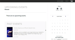 Desktop Screenshot of parson.ticketleap.com
