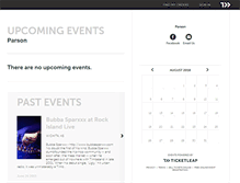 Tablet Screenshot of parson.ticketleap.com