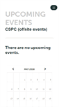 Mobile Screenshot of cspc.ticketleap.com