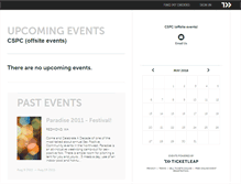 Tablet Screenshot of cspc.ticketleap.com
