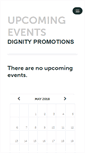 Mobile Screenshot of dignityboxing.ticketleap.com