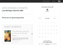 Tablet Screenshot of lakemichiganadmirals-aba.ticketleap.com