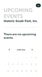 Mobile Screenshot of historicsouthpark.ticketleap.com