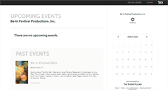 Desktop Screenshot of beinfestival.ticketleap.com