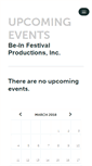 Mobile Screenshot of beinfestival.ticketleap.com