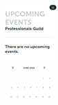 Mobile Screenshot of httpwwwpguildcomeventshtm.ticketleap.com