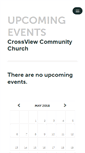 Mobile Screenshot of crossviewcc.ticketleap.com