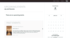 Desktop Screenshot of joyandsuccess.ticketleap.com