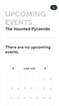 Mobile Screenshot of hauntedpyramids.ticketleap.com